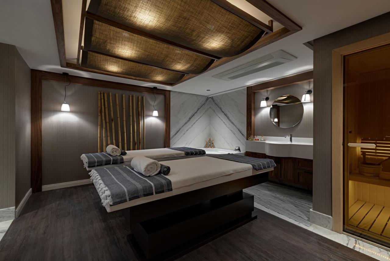 Gleam Collection Hotel Istambul Exterior foto 3D rendering of a spa treatment room